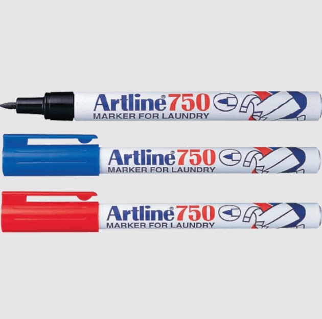 ARTLINE 750 EK-750 (0.7MM) MARKER FOR LAUNDRY (12 PCS/BOX)