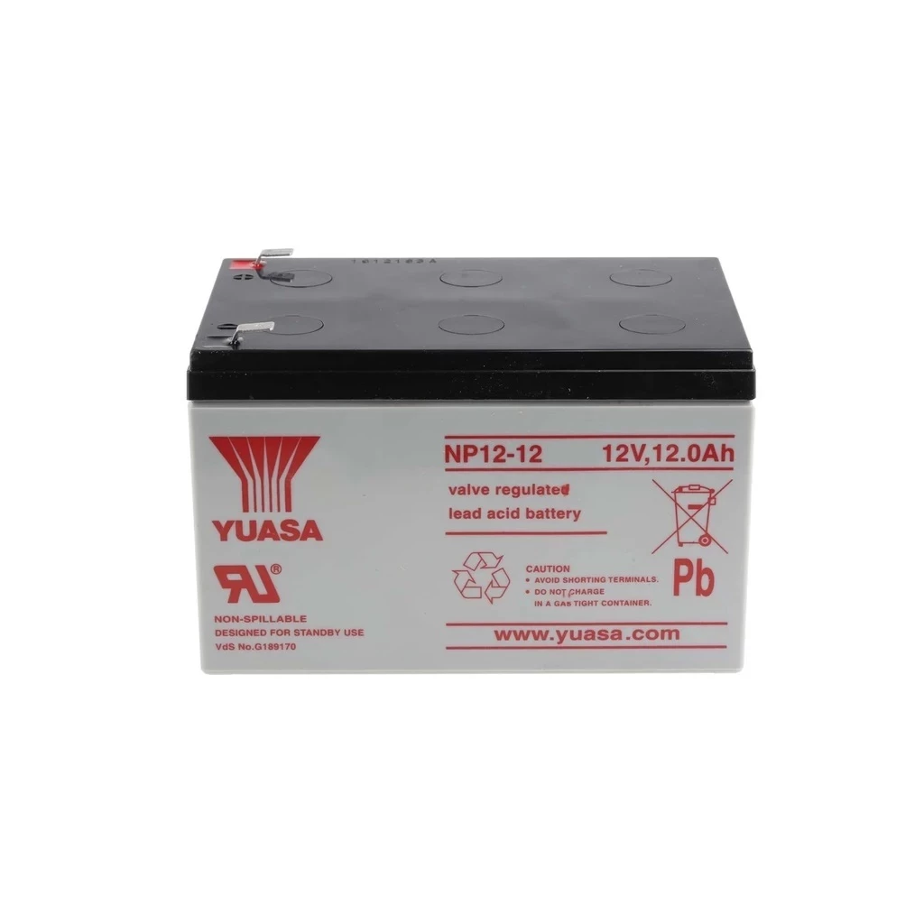 Yuasa NP12-12 Sealed Lead Acid SLA 12V 12Ah