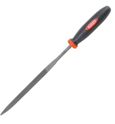 Kennedy 140mm (5-1/2") Half Round Cut 0 Needle File KEN0315300K