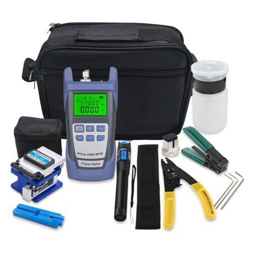 OEM Splicing Fiber Optic Tool Kit Set With Fiber Cleaver