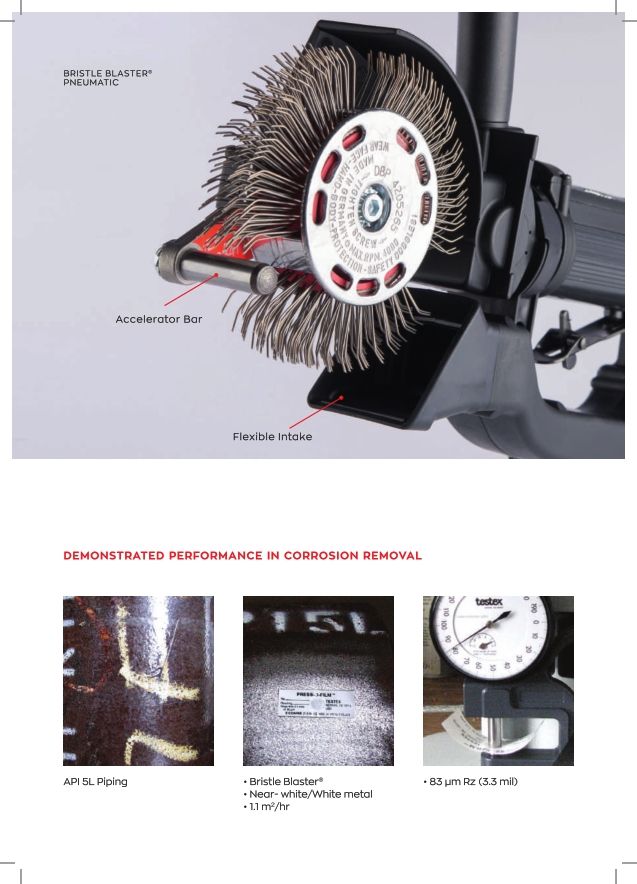 MONTIPOWER *MONTI BRISTLE BLASTER PNEUMATIC SP–647-BMC
