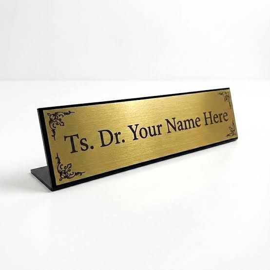 QP NAME PLATE MMU 100 MM X 300 MM