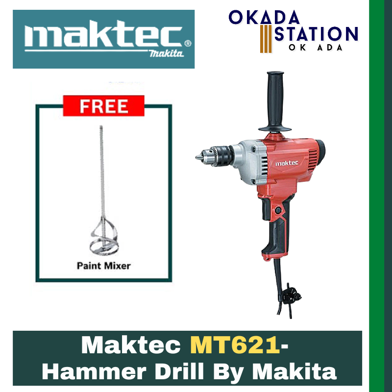 Maktec(Makita) Maktec MT621 - Corded Hammer Drill By Makita / Maktec / Hammer Drill / Drill / Corded Drill