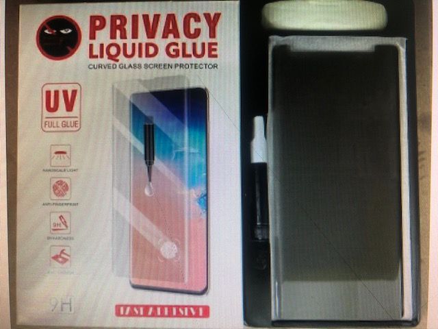QS SAMSUNG Note 8 UV Privacy Tempered Glass