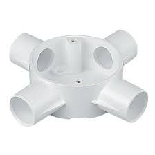 PVC Conduit (Round Box - 4 Way) - 20mm