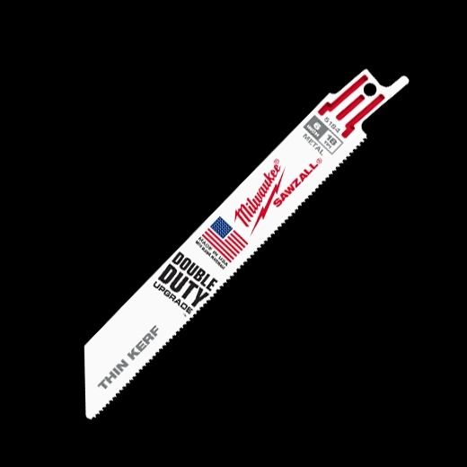 MILWAUKEE 6" 18TPI Thin Kerf SAWZALL™ Blade (5pcs)