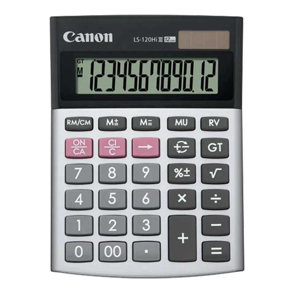 CANON LS-120HI III 12 DIGITS CALCULATOR