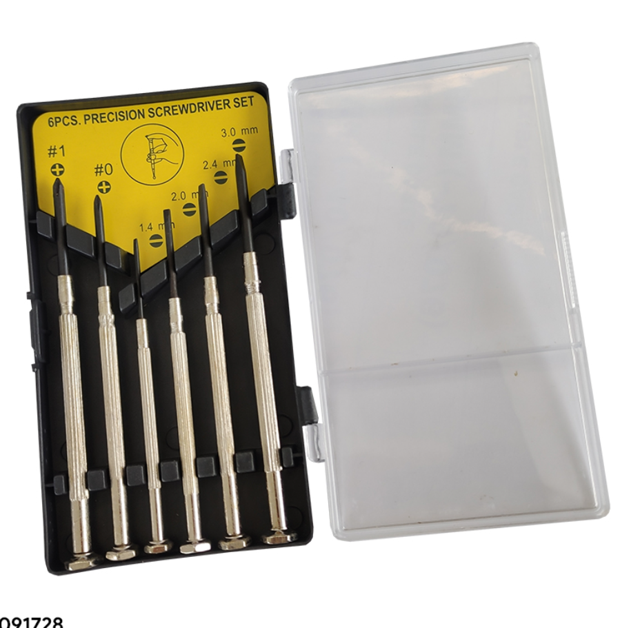RANDOM YONG GONG TOOLS 6-PCS PRECISION SCREWDRIVER SET (LB-010M) RANDOM