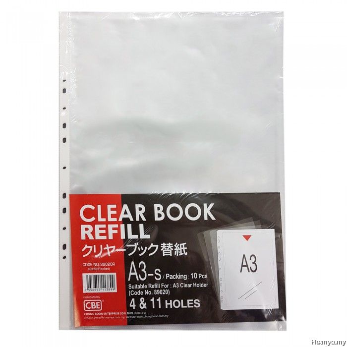 Cbe A3 Size Document Protector A3 89020