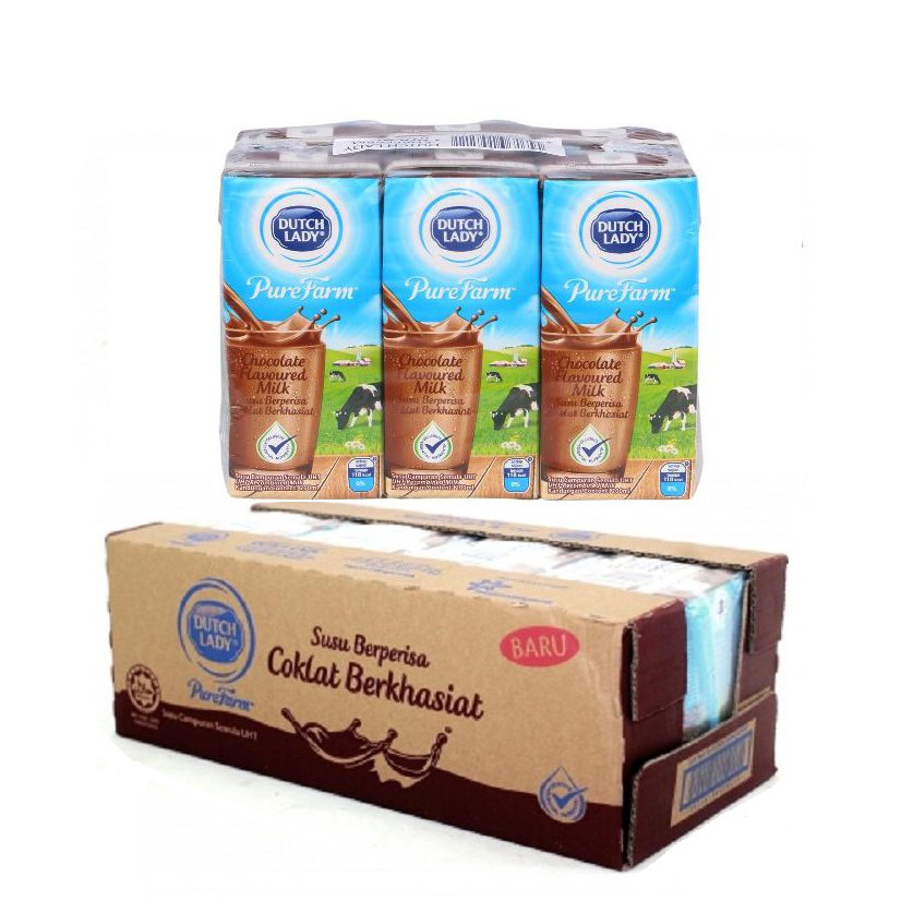 DUTCH LADY RTD Chocolate Milk Ctn (24 X 200ml)