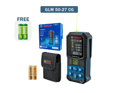 BOSCH GLM 50-27CG Laser Distance Measurer (Green Laser)