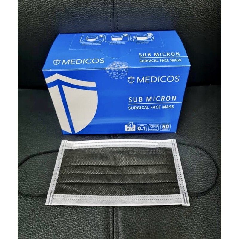 Medicos 4 PLY Surgical Face Mask (EARLOOP)