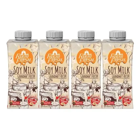 Farm Fresh UHT Soy Milk Original Edge Helicap