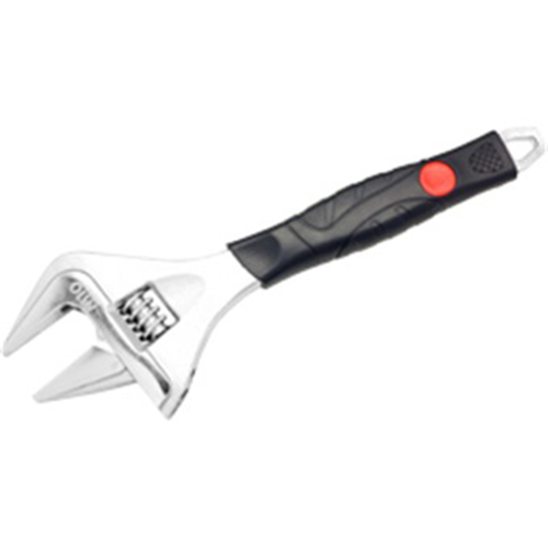 M10 Wide Jaw Adjustable Wrench AW-200W - 8"