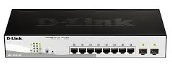 D-LINK GIGABIT 8-PORTS POE + 2SFP (DGS-1210-10P)