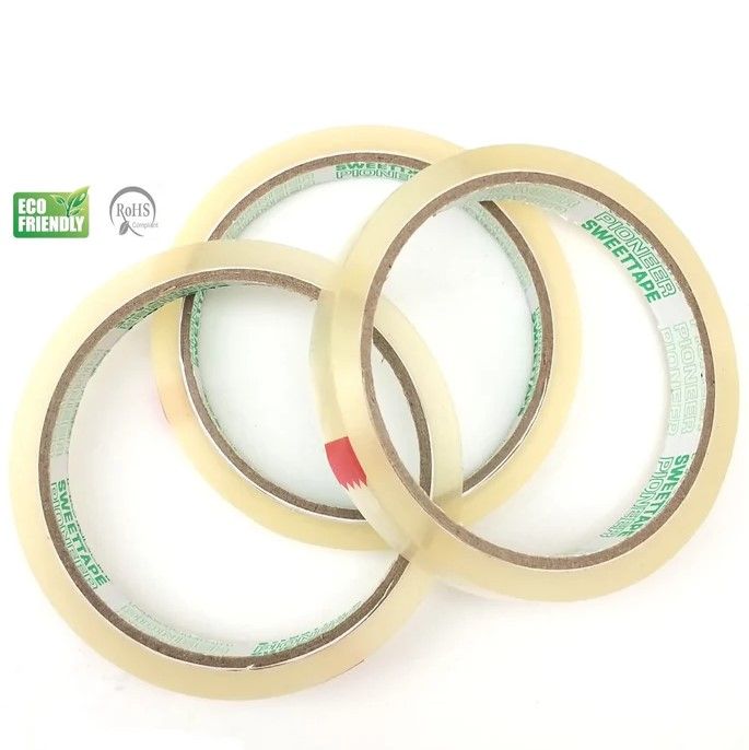 SB GROUP - OPP TAPE - 12MM X 40 YARDS - CLEAR CELLULOSE TAPE