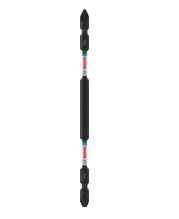 BOSCH PRO SOFTWOOD AND STAINLESS STEEL LONG GROOVE DOUBLE-ENDED IMPACT BIT, PH2, 150 MM, 2 PCS (2608522410)