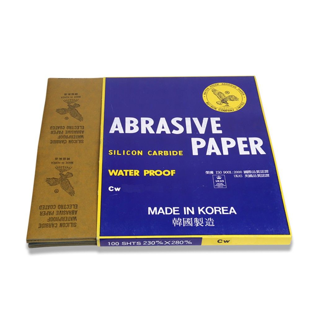 KOREA EAGLE Silicon Carbide Waterproof Abrasive Sandpaper Electro Coated / Kertas Pasir