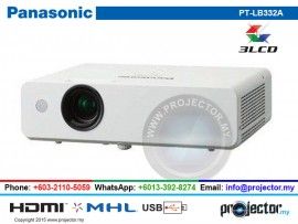 PANASONIC PT-LB332A XGA 3300 LUMENS PROJECTOR
