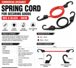 QP Spring cord for securing goods