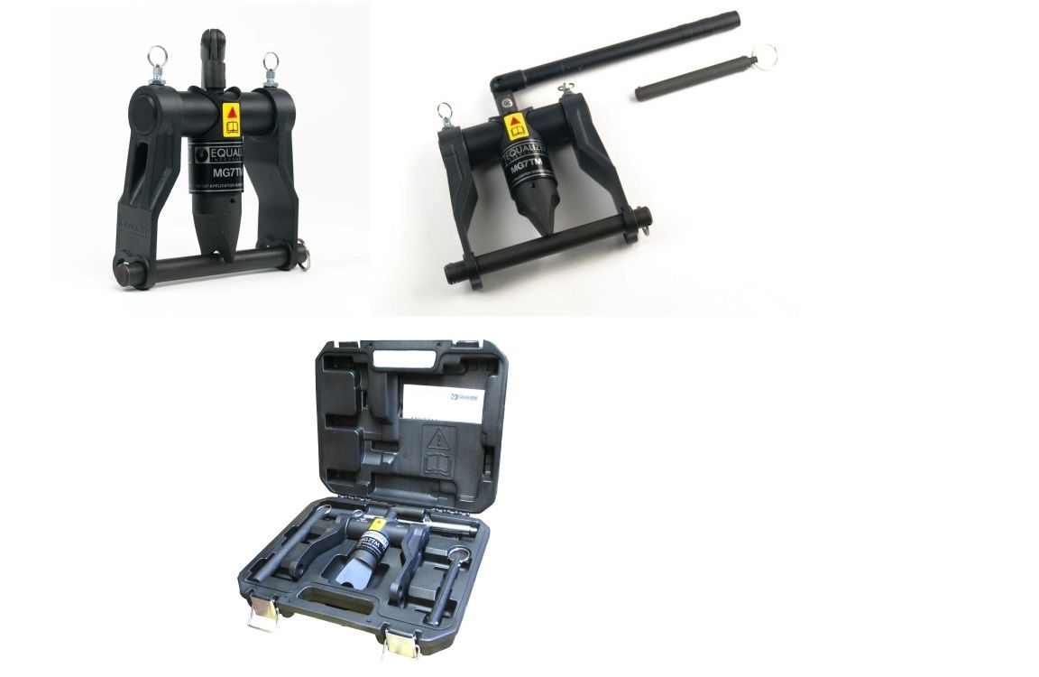 ENERPAC *Enerpac MG7TMSTD, 7.6 Ton, Mini-Gap Flange Spreader Set, 1.06 in Maximum Spread