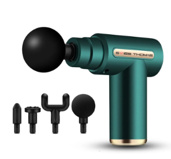 SWISS THOMAS GUN RELAXATION 4 MASSAGER HEAD 6 SPEEDS LED DISPLAY