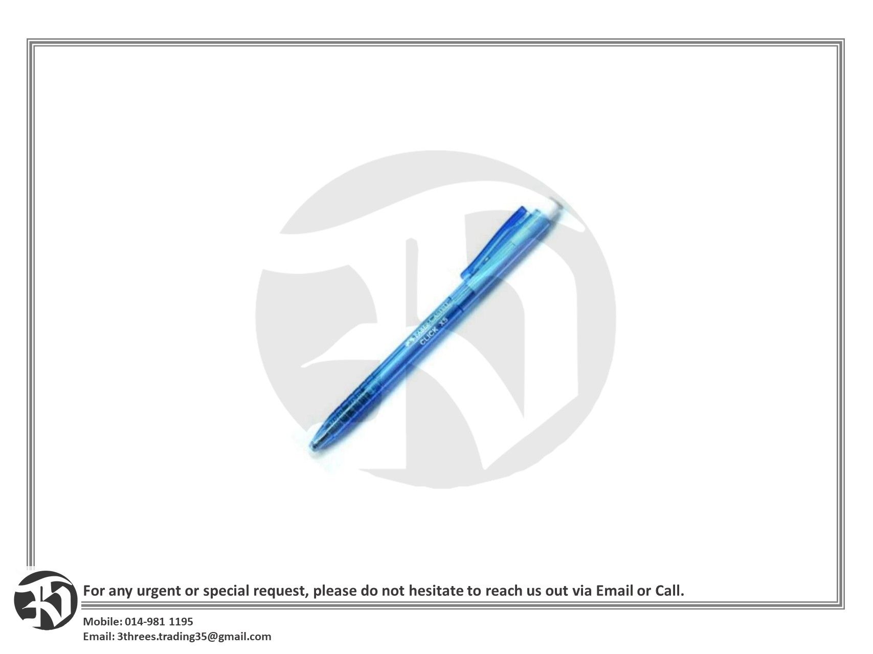 Faber Castell click X5 ball pen 0.5mm (1 pc)