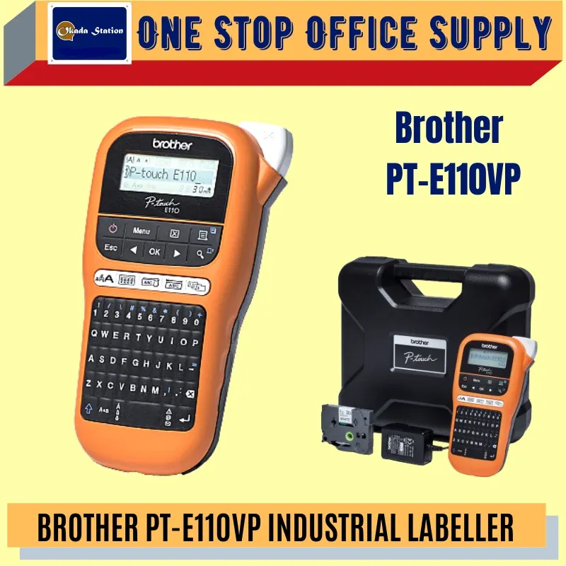 BROTHER PT-E110VP P-Touch Labeling Machines / BROTHER / PT-E110VP / LABEL PRINTER