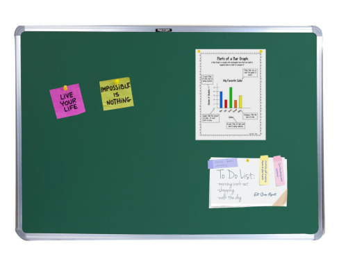 *Foam Notice Board Alumimium Frame 4’H x 8’W (120H x 240W CM)