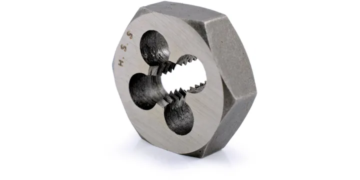 1/2"x16 BSF HSS HEXAGON DIE NUT