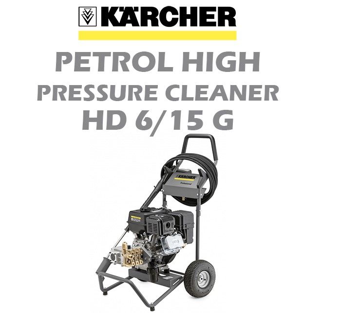 KARCHER PETROL HIGH PRESSURE CLEANER HD 6/15 G
