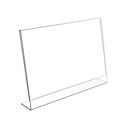 Acrylic Landscape Information Holder 5'' x 3.5'' A6