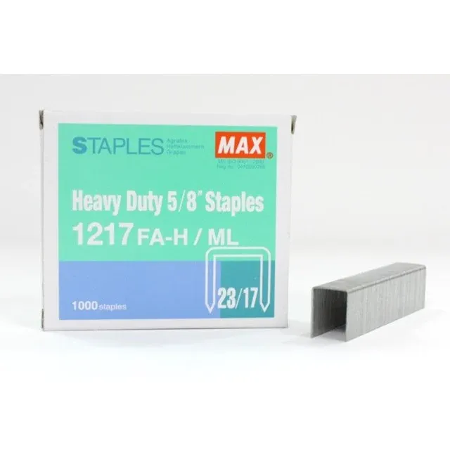 MAX STAPLES NO. 1217 FAH (1000)