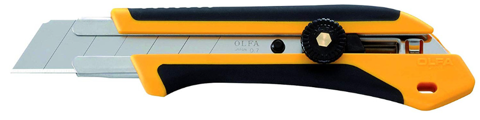 OLFA XH-1 25MM HEAVY DUTY CUTTER WITH WHEEL LOCK