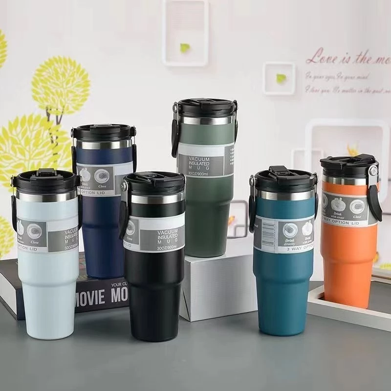 Mug Tumbler Bottle 900ML With Custom Engrave