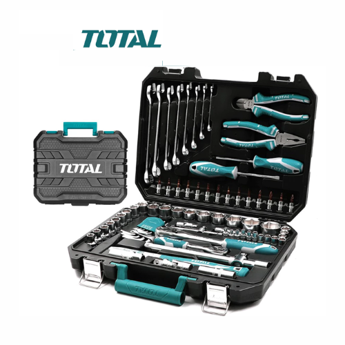 Total Mechanic Tools Set (100 Pcs) THKTHP21006