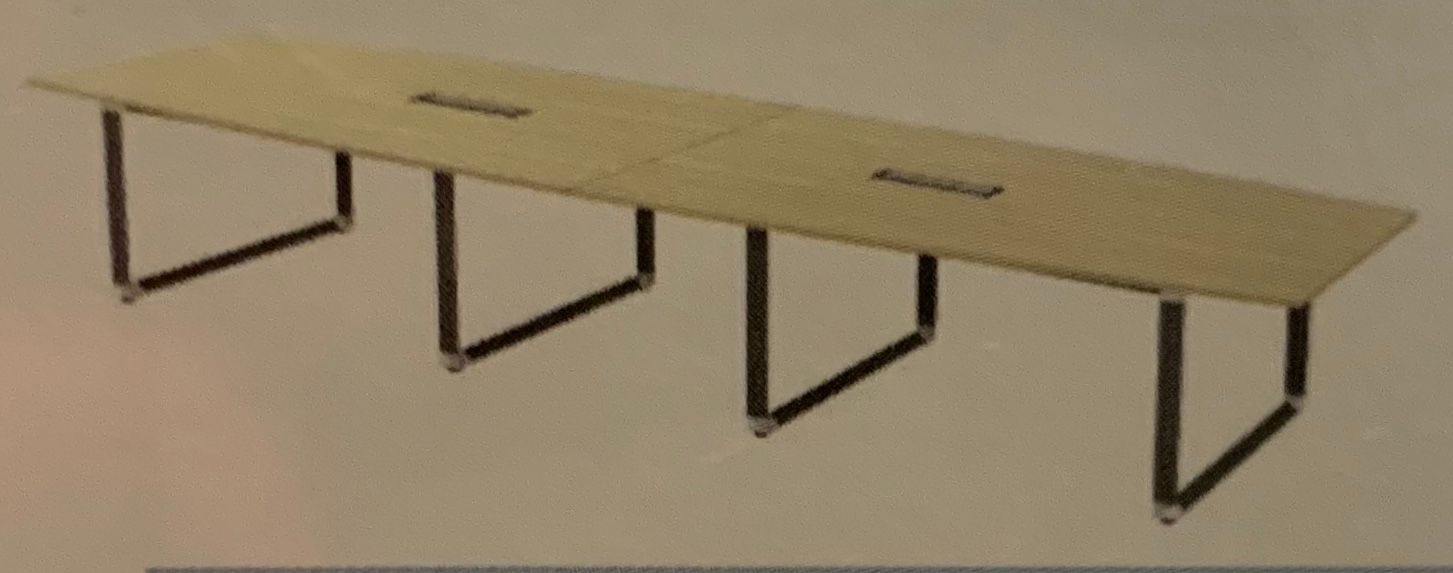 15鈥橞OAT -SHAPE CONFERENCE TABLE
