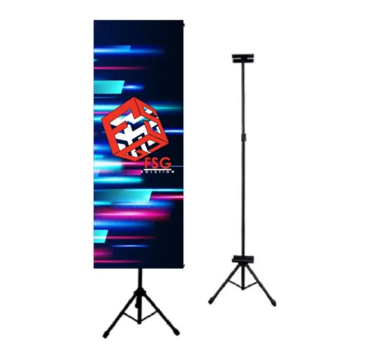 NA Tripod Stand + BUNTING (2ft X 6ft)