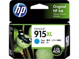 HP 915XL High Yield Ink Cartridge Cyan 3YM19AA