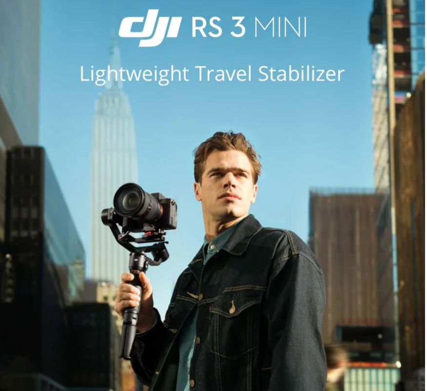 DJI RONIN / DJI RS 3 Mini & RS3 Mini - Lightweight Travel Stabilizer | 3rd-Gen RS Stabilization Algorithm | Native Vertical Shooting