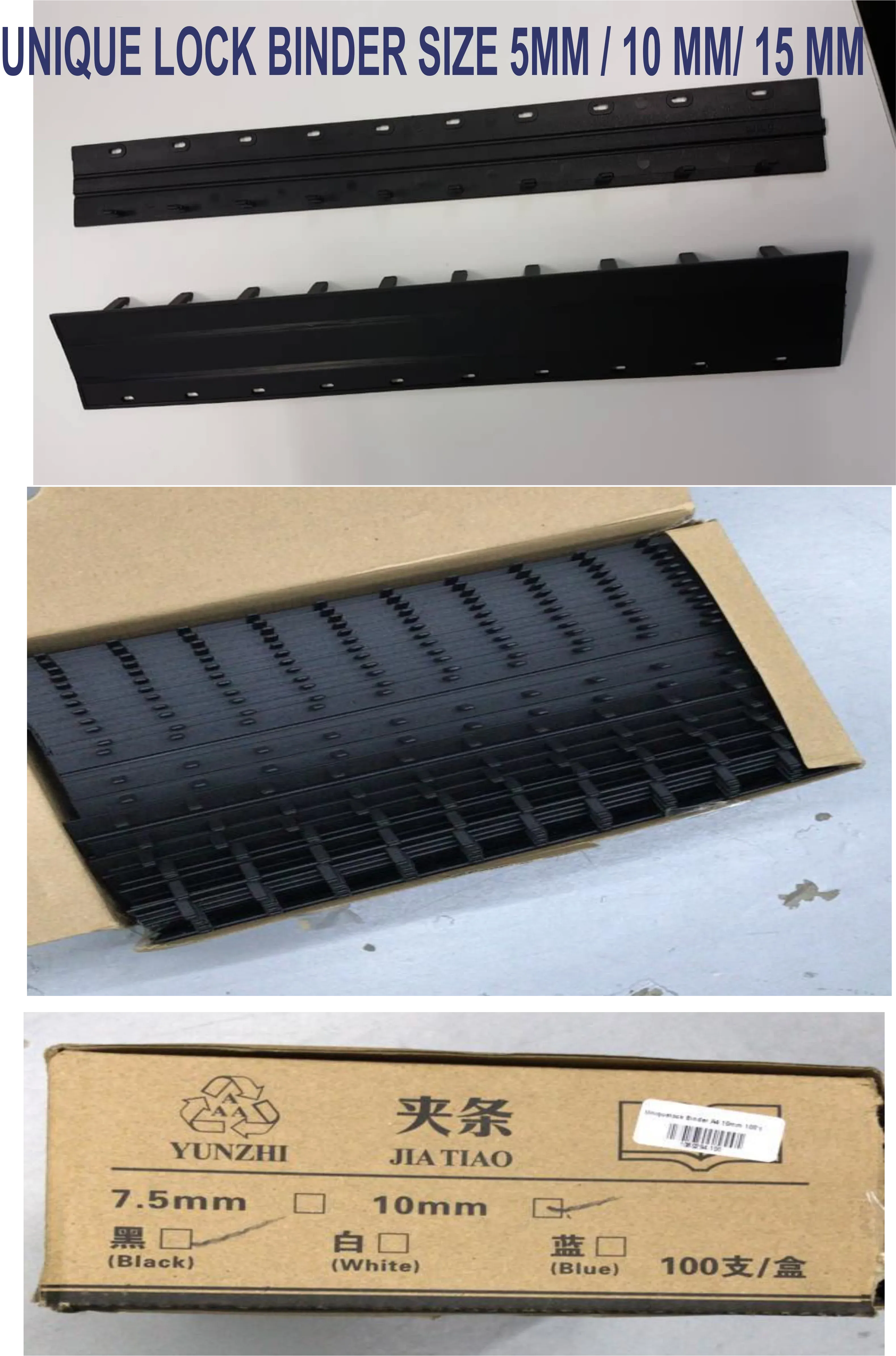 unique lock binder & press binder