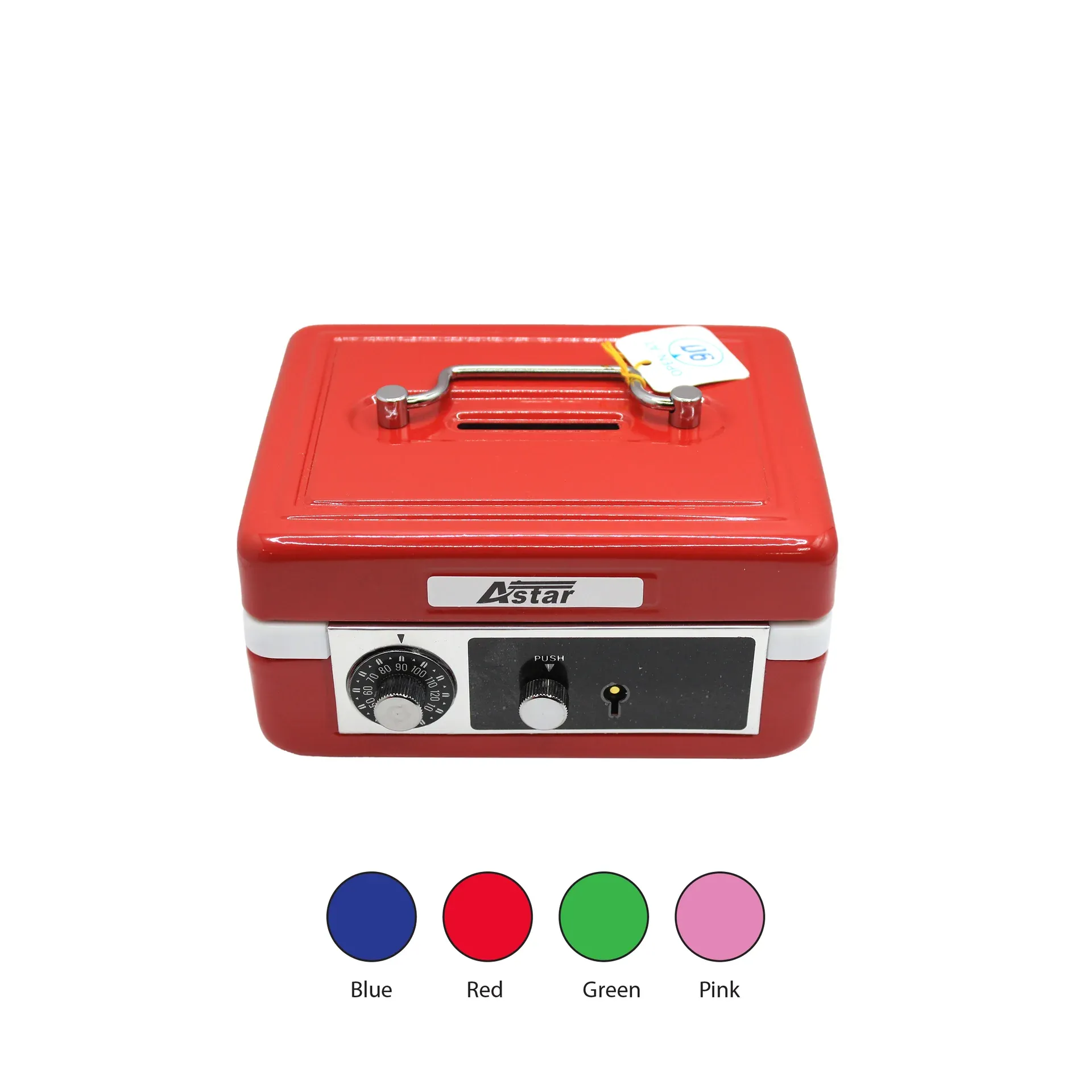 ASTAR SS-SERIES SMALL CASH BOX - (SS986) , (SS987) & (SS988) / CASH BOX / CASH STORAGE BOX / CASH HOLDER / METAL CASH BOX / SAFETY BOX / MONEY BOX / MONEY SAFE BOX / SS SERIES CASH BOX / SMALL CASH BOX