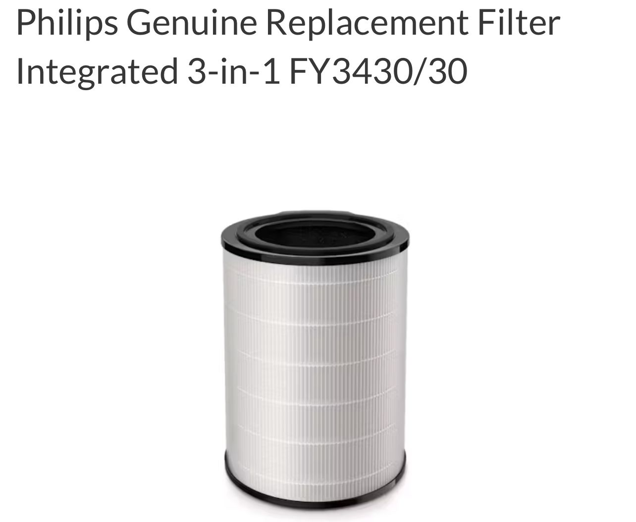 Philips Genuine Replacement Filter Integrated 3-in-1 FY3430/30