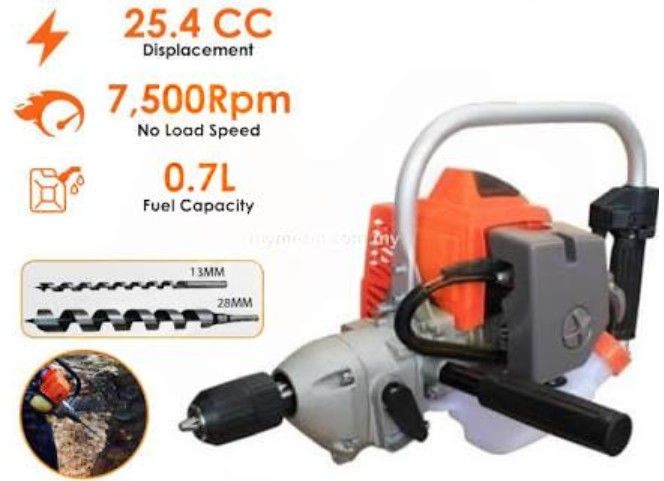 OGAWA ERD290 25.4CC Engine Drill 7500RPM (High Engine Power)
