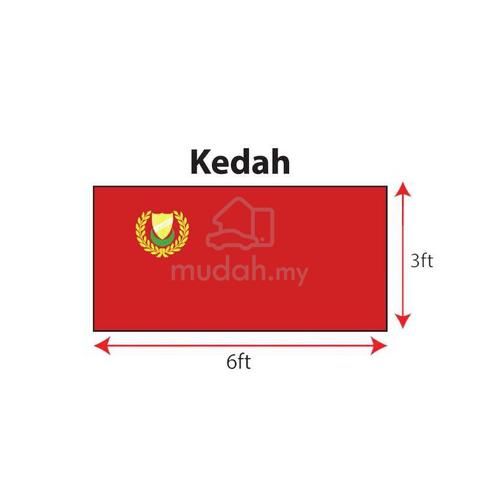 QP KEDAH STATE FLAG 3 X 6FT