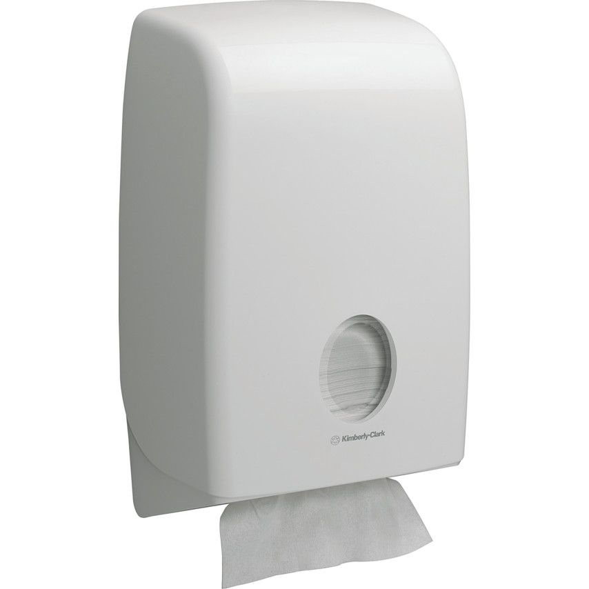 Kimberly Clark *Kimberly Clark Aquarius™ C Fold Hand Towel Dispenser 6954 - 1 x White Paper Towel Dispenser
