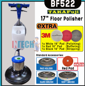 TAKAFUJI FLOOR POLISHER SCRUBBER- BF522 -BLUE