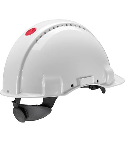 Helmets, Safety, Industrial HARD HAT,MSA,475369,11.654x10.512in,Wht