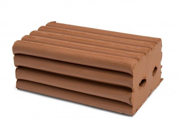 Modelling Clay Plasticine Brown