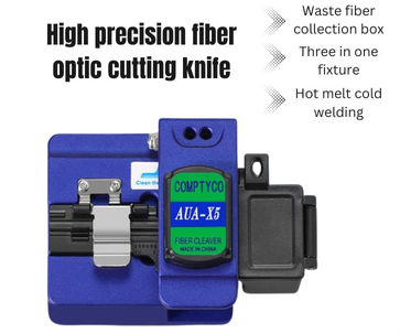 COMPTYCO AUA-X5 BLUE FIBER OPTIC CUTTER HIGH PRECISION CABLE CUTTING KNIFE CV051